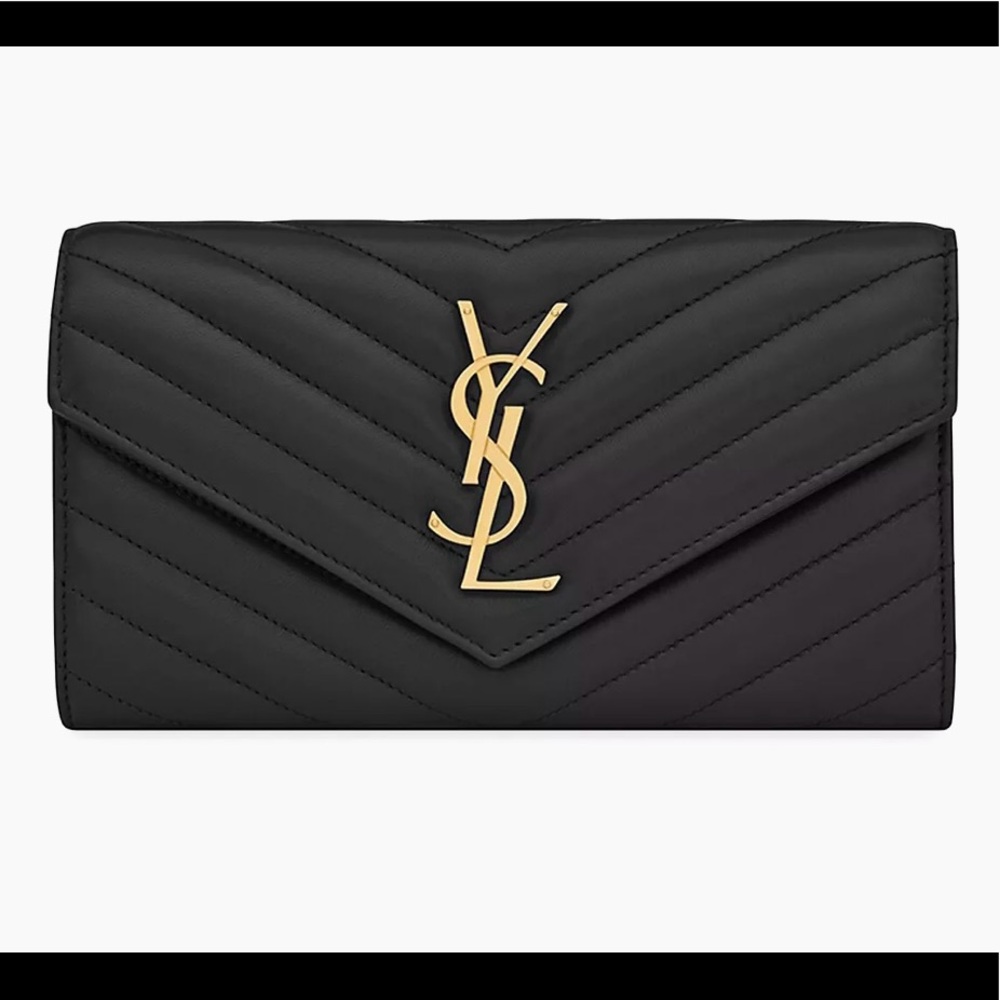 Saint Laurent Large Flap Wallet